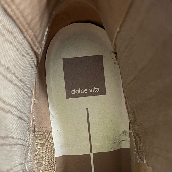 Dolce Vita Caster Dune Suede H20 100% Waterproof Chelsea Boot Size 10 - Picture 5 of 12